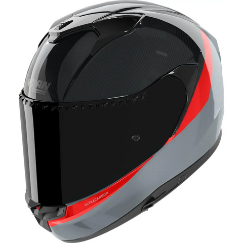 Casco Nolan X-904 Ultra Carbon Verniciatura Speciale 344 Grey/Red