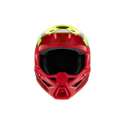 Casco para Niño Alpinestars SM3 Youth ECE06/DOT Fray Red/Yellow Fluo/Black Glossy