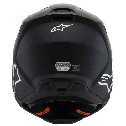 Casco para Niño Alpinestars SM3 Youth ECE06/DOT Solid Black Matte