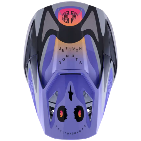 Casco para Niño Alpinestars SM3 Youth Jettson ECE06/DOT Gray/Purple/Black Glossy