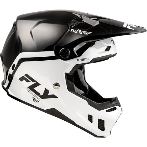 Casco para Niño Fly Racing Youth Formula CC Objective Black/White