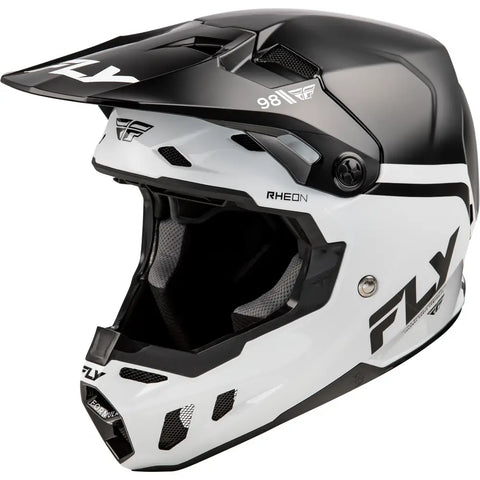 Casco para Niño Fly Racing Youth Formula CC Objective Black/White