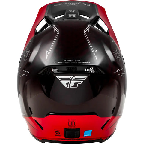 Casco para Niño Fly Racing Youth Formula S Carbon Legacy Black/Red