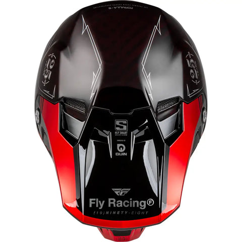 Casco para Niño Fly Racing Youth Formula S Carbon Legacy Black/Red