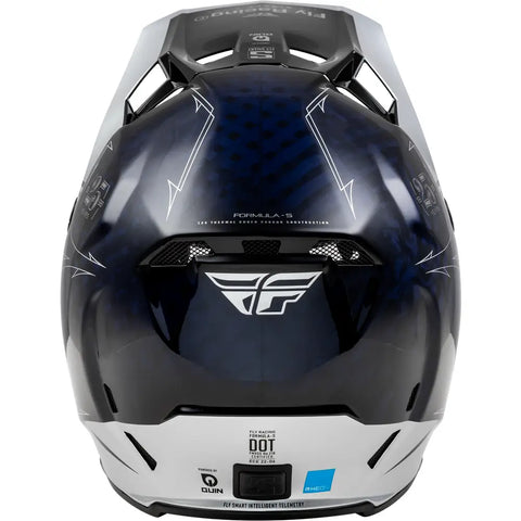 Casco para Niño Fly Racing Youth Formula S Carbon Legacy Navy/Silver