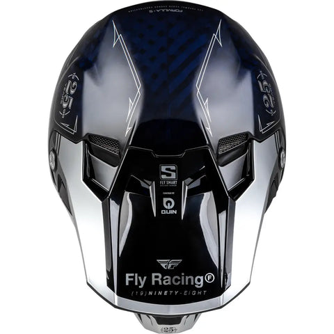Casco para Niño Fly Racing Youth Formula S Carbon Legacy Navy/Silver