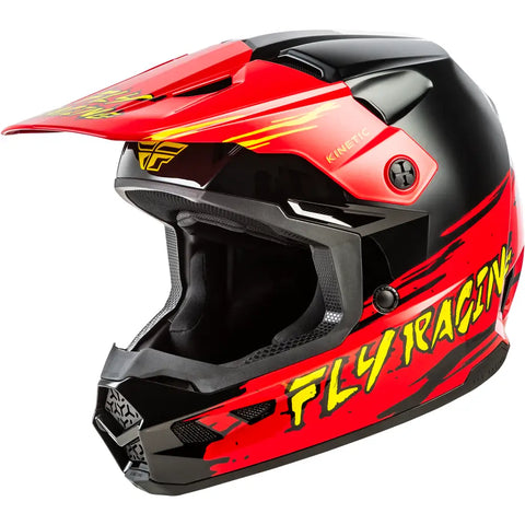 Casco para Niño Fly Racing Youth Kinetic Surge Black/Red/Yellow