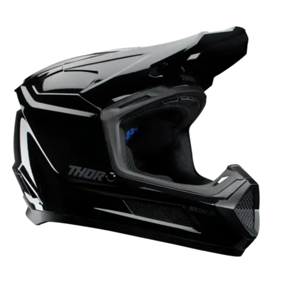 Casco para Niño Thor Youth Fleet Blackout Gloss Black