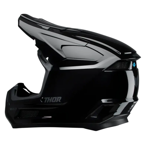Casco para Niño Thor Youth Fleet Blackout Gloss Black