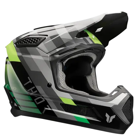 Casco para Niño Thor Youth Fleet Camber Black/Green