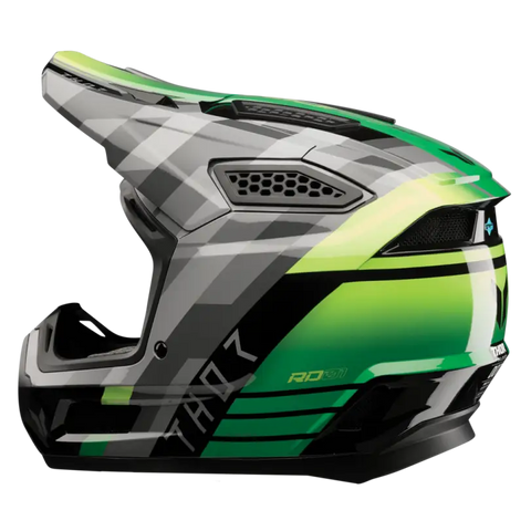 Casco para Niño Thor Youth Fleet Camber Black/Green