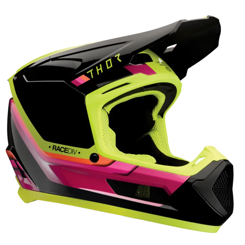 Casco para Niño Thor Youth Fleet Defy Black/Acid