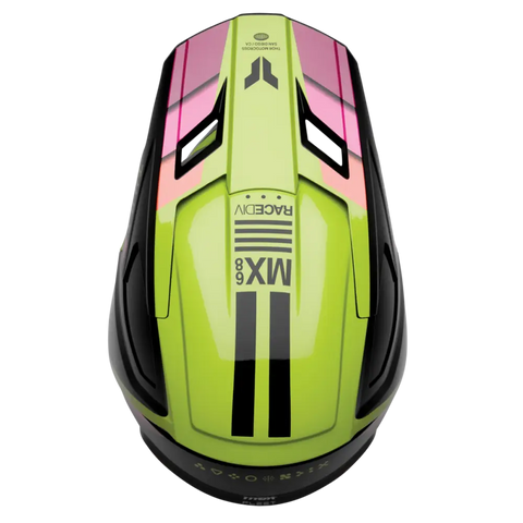 Casco para Niño Thor Youth Fleet Defy Black/Acid