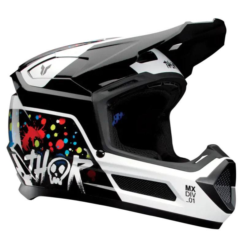 Casco para Niño Thor Youth Fleet Splat Black