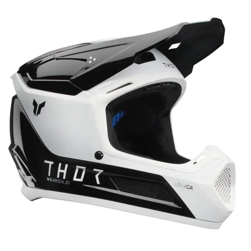 Casco para Niño Thor Youth Fleet Storm Black/White