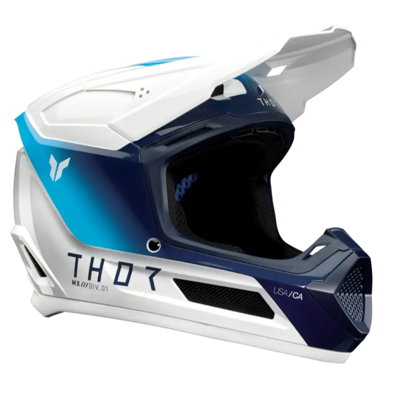 Casco para Niño Thor Youth Fleet Storm White/Navy