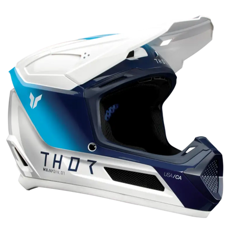 Casco para Niño Thor Youth Fleet Storm White/Navy