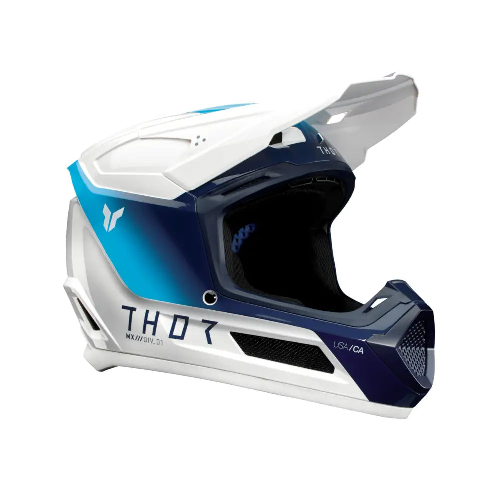 Casco para Niño Thor Youth Fleet Storm White/Navy