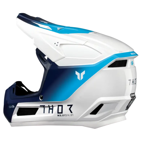Casco para Niño Thor Youth Fleet Storm White/Navy