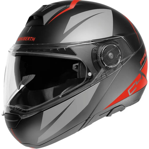 Casco Schuberth C4 Pro Merak Matt Black/Red