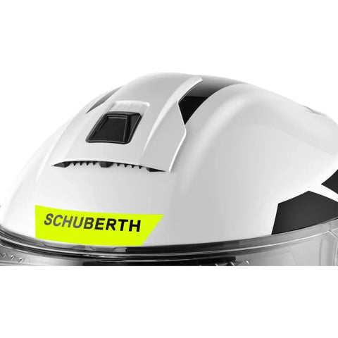 Casco Schuberth C5 Eclipse Black/White/Fluo-Yellow