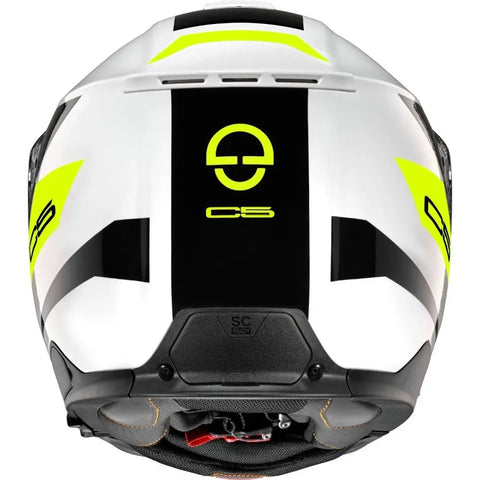 Casco Schuberth C5 Eclipse Black/White/Fluo-Yellow