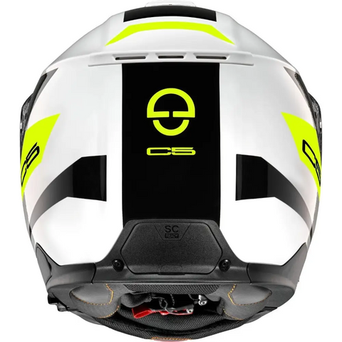 Casco Schuberth C5 Eclipse Black/White/Fluo-Yellow