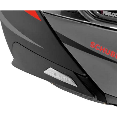 Casco Schuberth C5 Eclipse Matt Black/Dark Gray/Red