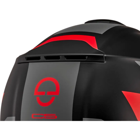 Casco Schuberth C5 Eclipse Matt Black/Dark Gray/Red