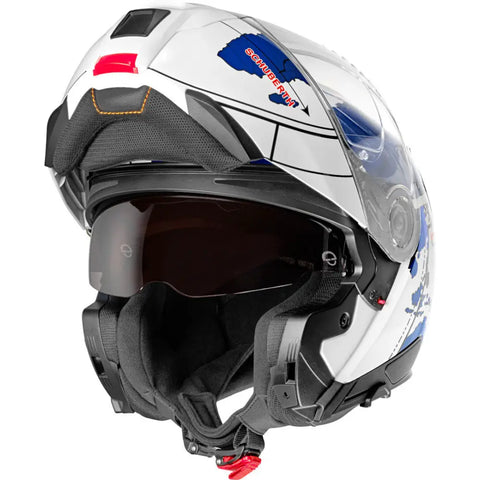 Casco Schuberth C5 Globe Blue/White