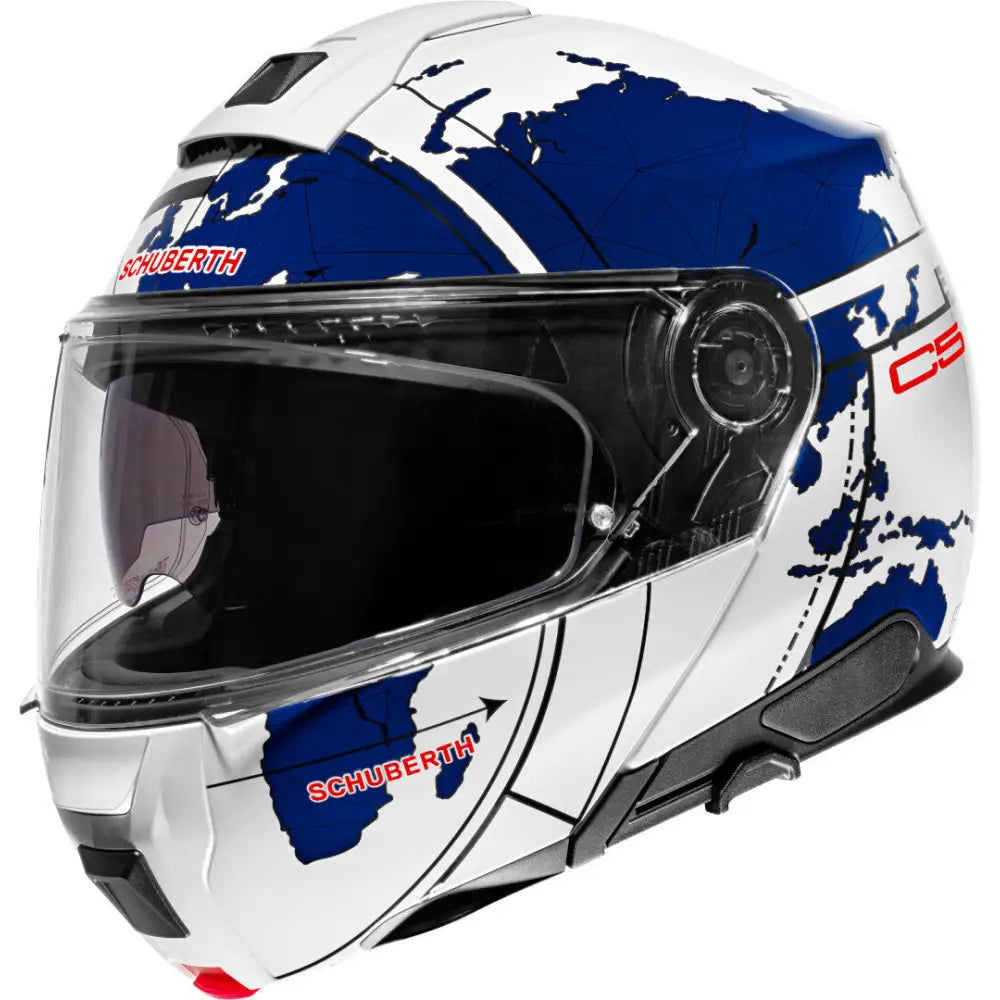 Casco Schuberth C5 Globe Blue/White