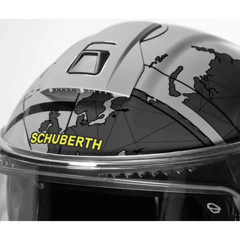Casco Schuberth C5 Globe Gray/Fluo Yellow