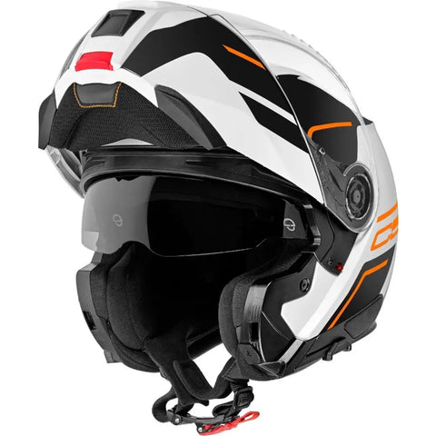 Casco Schuberth C5 Master Black/White/Orange