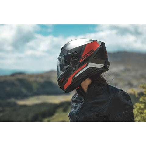 Casco Schuberth S3 Daytona Anthracite/Red/Silver