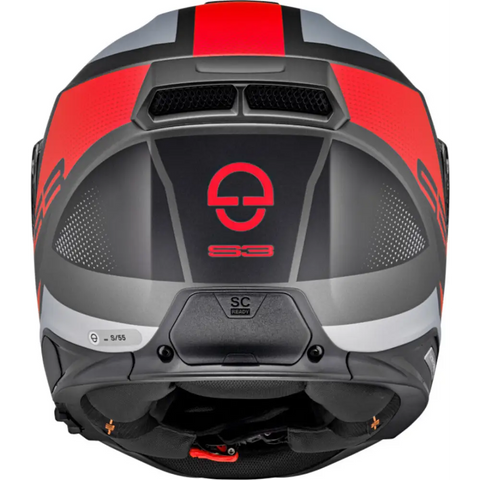 Casco Schuberth S3 Daytona Anthracite/Red/Silver