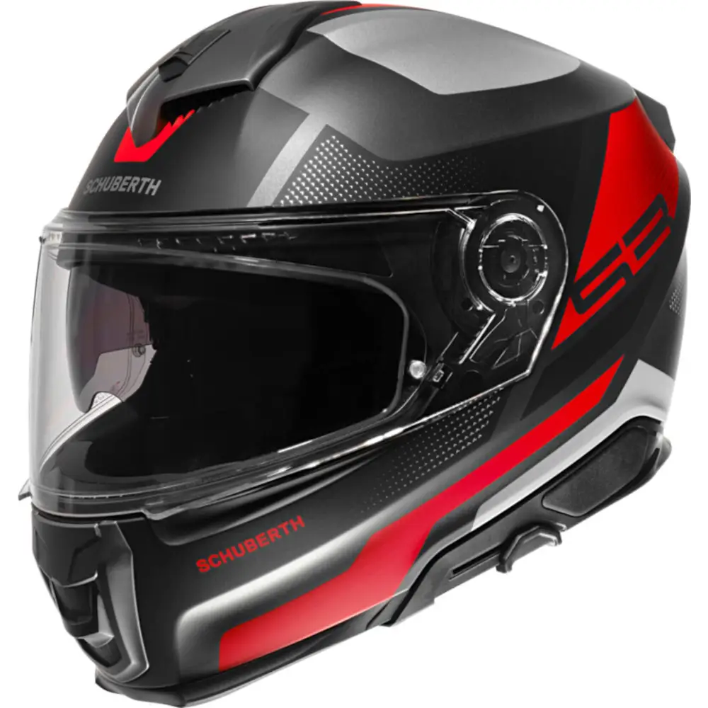 Casco Schuberth S3 Daytona Anthracite/Red/Silver