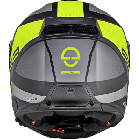 Casco Schuberth S3 Daytona Matt Grey/Yellow/Black