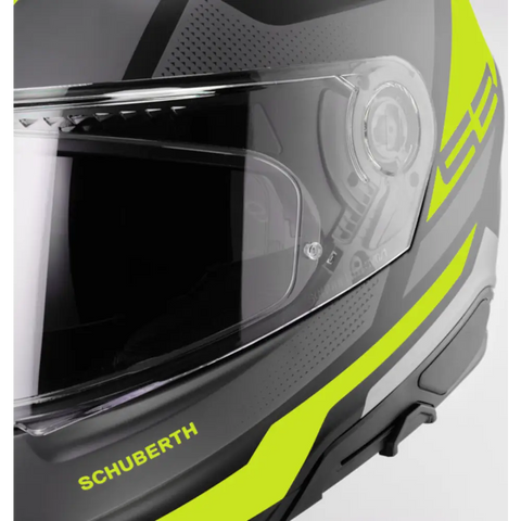 Casco Schuberth S3 Daytona Matt Grey/Yellow/Black