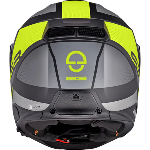 Casco Schuberth S3 Daytona Matt Grey/Yellow/Black