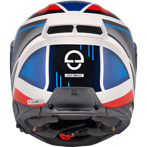 Casco Schuberth S3 Storm Blue/White/Red