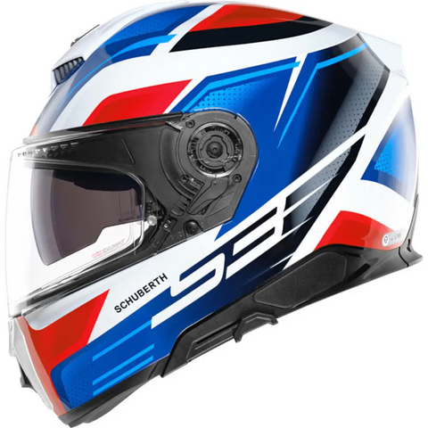 Casco Schuberth S3 Storm Blue/White/Red