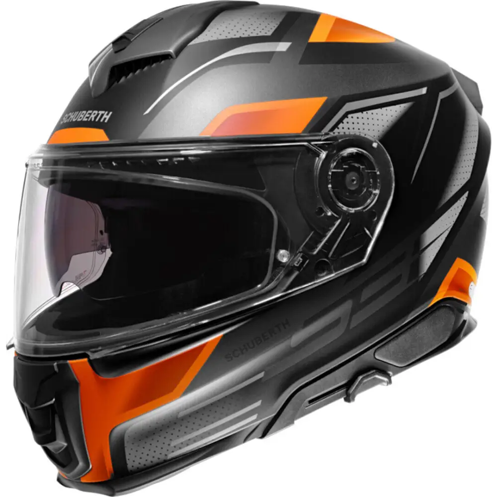 Casco Schuberth S3 Storm Matt Black/Orange