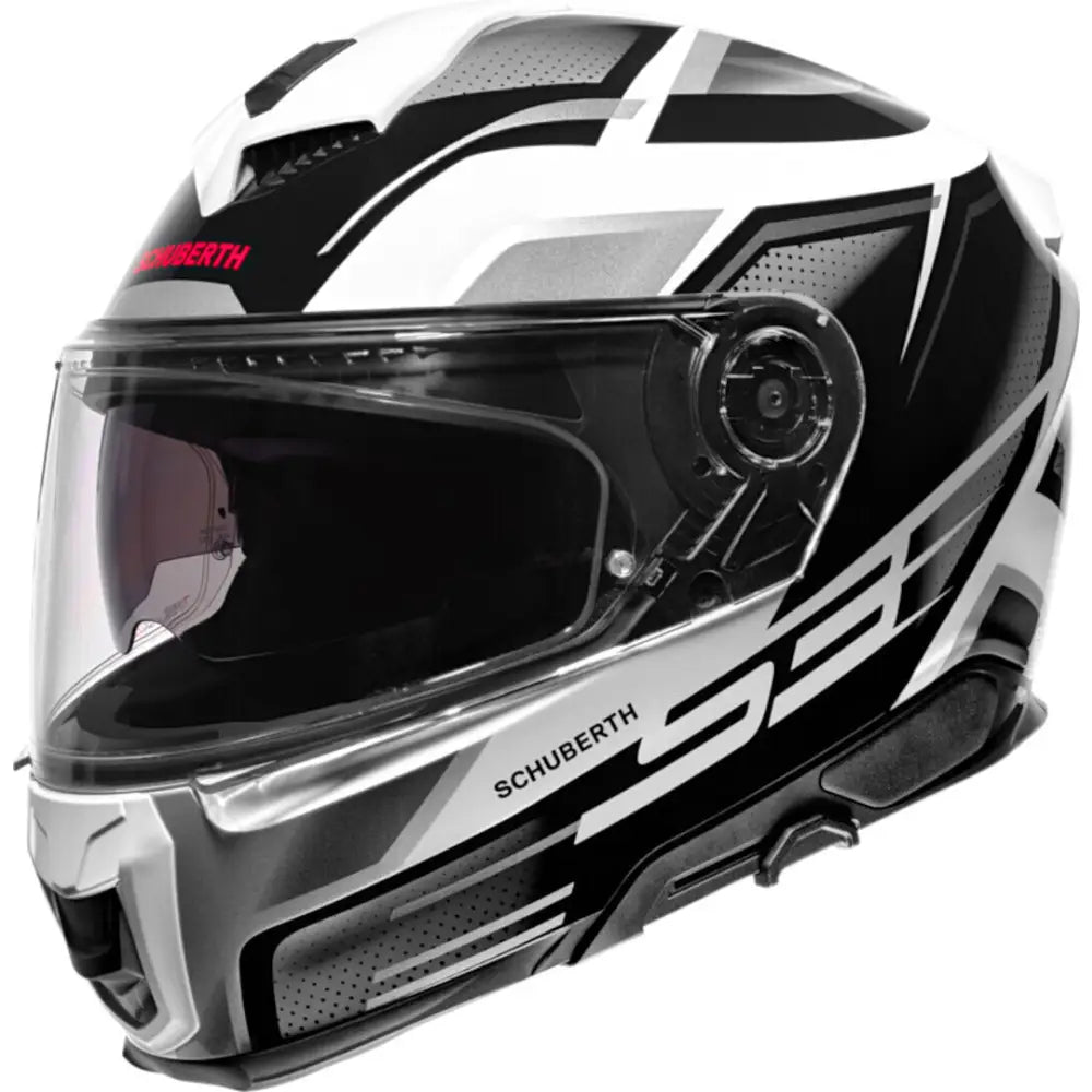 Casco Schuberth S3 Storm Silver/White/Black