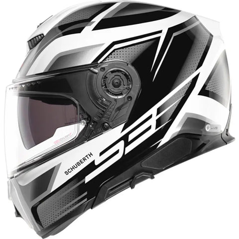 Casco Schuberth S3 Storm Silver/White/Black