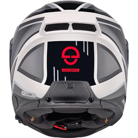 Casco Schuberth S3 Storm Silver/White/Black