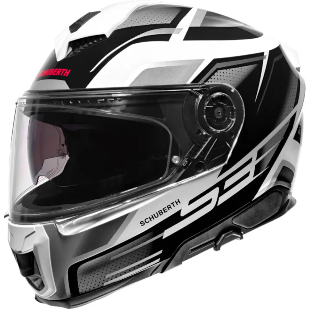 Casco Schuberth S3 Storm Silver/White/Black