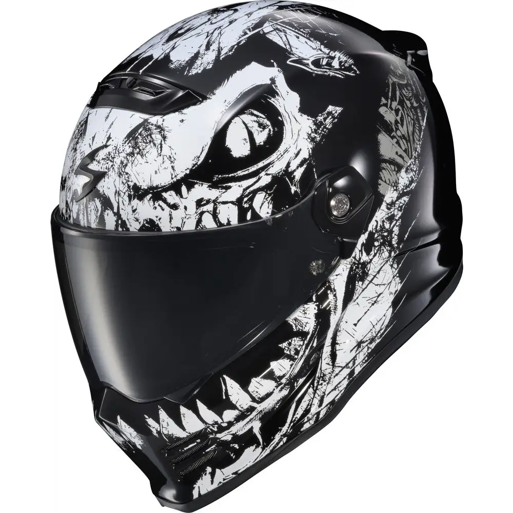 Casco Scorpion Covert FX Caiman Gloss Black