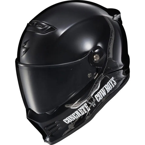 Casco Scorpion Covert FX Concrete Cowboys Gloss Black