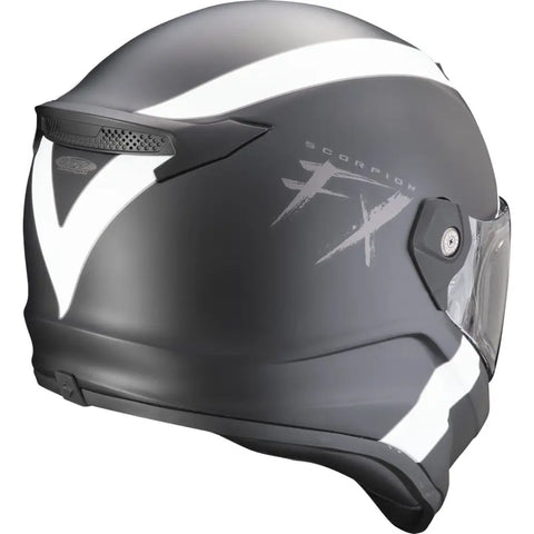 Casco Scorpion Covert FX Gallus Matt Black/White