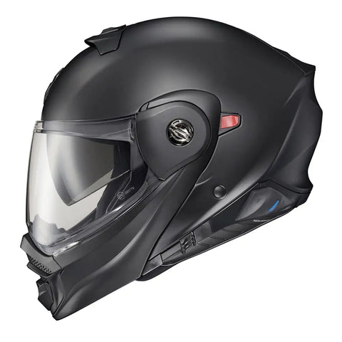 Casco Scorpion EXO-AT960 EXO-COM Matt Black